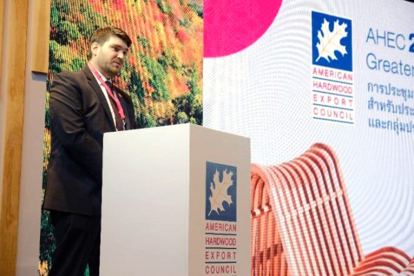 美國農業部曼谷外國農業服務處農業專員 Eric Mullins 先生致開幕詞