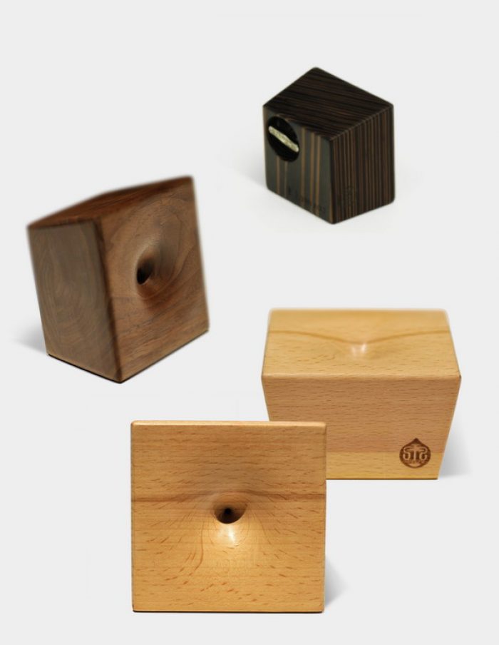 Musical box made by American walnut and beech